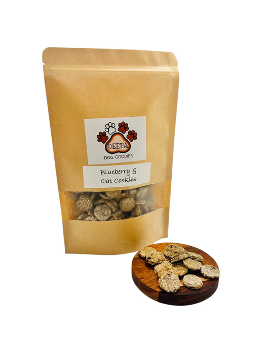 Blueberry & Oat Dog Treats